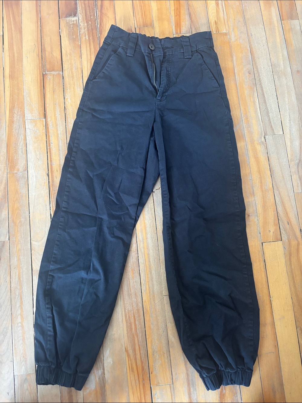 Urban Outfitters Black High-Rise Jogger Pants